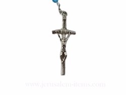 Pure Crystal Blue Rosary