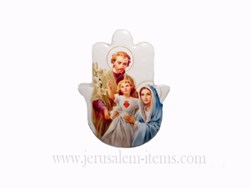 Holy Family Ceramic Magnet