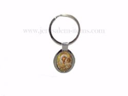 Keychain-Mama Mary with Jesus