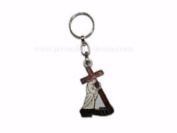 Jesus carrying the cross Keychain 2