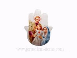 Holy Family Ceramic Magnet