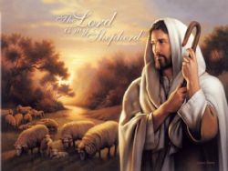 Holy Land posters-The Lord is my Shepherd
