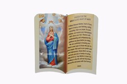 Mama Mary Ceramic Picture with Prayer