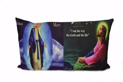 Mama Mary and Jesus Pillow Case