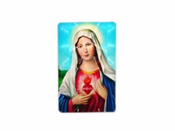 Sacred Heart of Mary Rubber Magnet