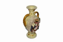 Ceramic Vase with Holy Family