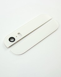 זכוכית חלק האחורי לאייפון 5 לבן