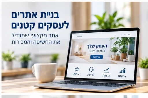 בניית אתרים לעסקים קטנים - מה חשוב באתר עסקי?