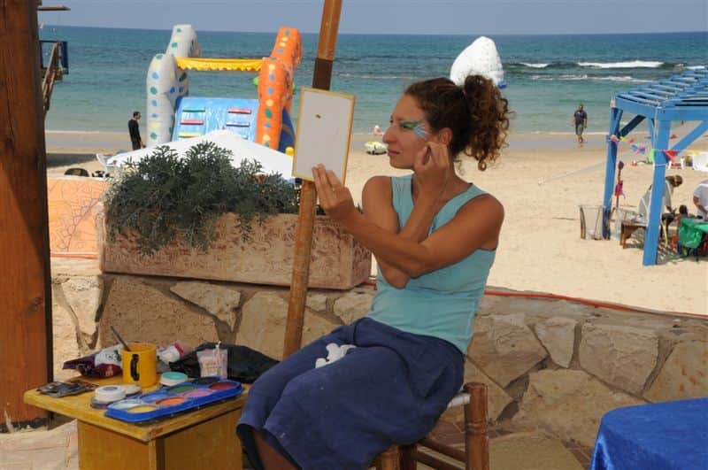 מאפרת לאירועים,ציורי פנים, ענת אשל