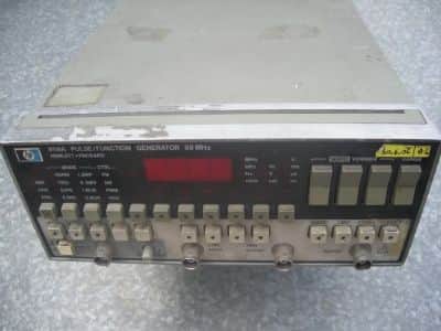צב"ד  אלקטרוניקה     hp  8116a   pulse  generator