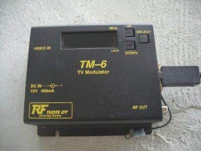 רכיבים   rf  tm - 6  tv  modulator