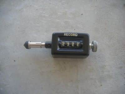 מונה  מכני   record