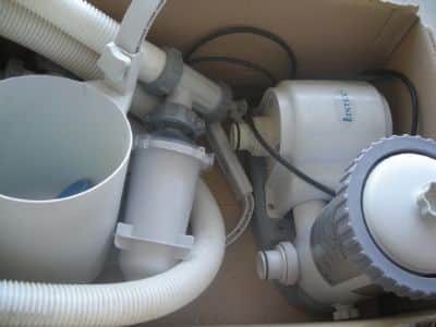 משאבת  סינון  לברכה  intex  56636  חלקים  וצינורות