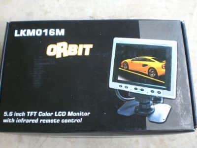 מסך  מוניטור  עם  שלט     orbit  lkmo16m