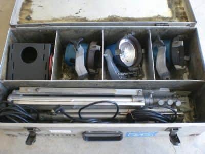 מערכת  תאורה  לאולפן  berkey  colortran  mini-pro