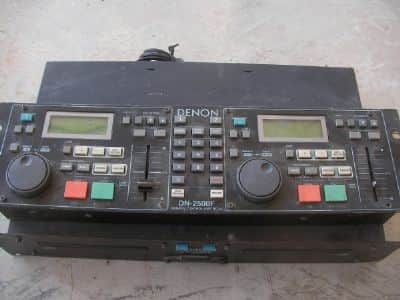 מערכת  דבל  דיסק  לדי גיי   denon  dn - 2500f