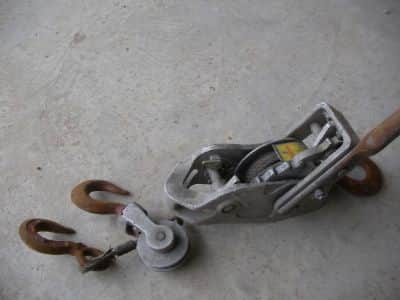 כננת  מתיחה  lug - all  winch