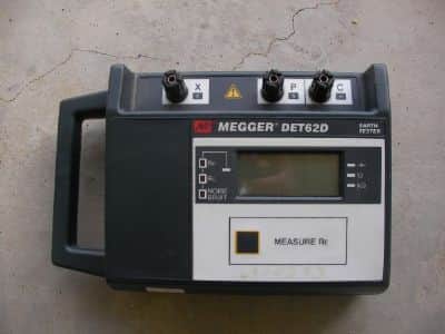 מגר   megger  det62d