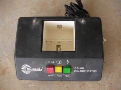 תאורת  פלש   multiblitz  dia-duplicator