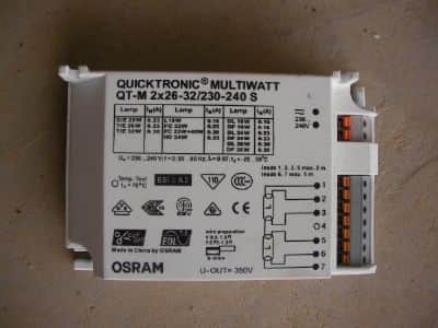 רכיבים   osram  qt-,