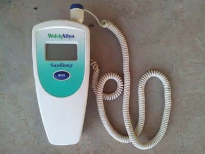 מד  חום   welch allyn  suretemp