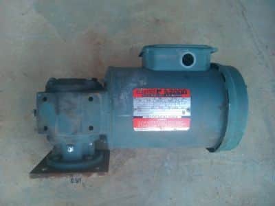 מנוע  גיר   reliance  electric