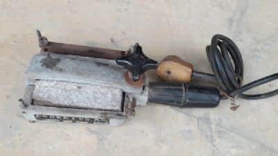 מכבש  חימום   leder  p 100