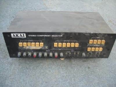 akai stereo component selector