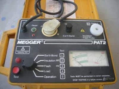 צב"ד  חשמל    megger  pat 2