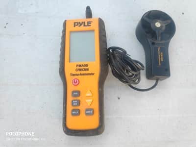 מד טמפרטורה ולחות pyle pma90