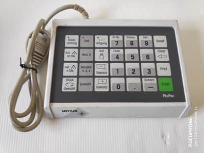 mettler propac בקר ותוכנה למשקל