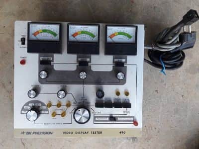 בדיקת  שפופרות  bk  precision  490