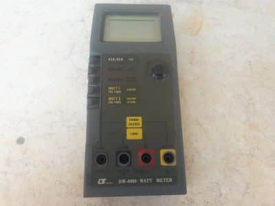 watt  meter  dw - 6060