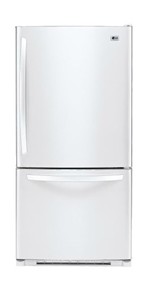 מקרר LG הפוך 849 לבן