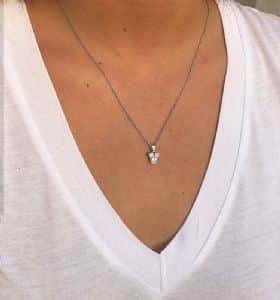 שרשרת מיקי מאוס כסף