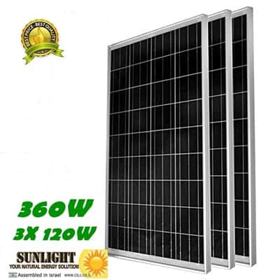 פאנל סולרי 360W