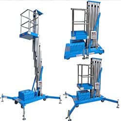 סל להרמת אדם במת הרמה SKY-LIFT עד גובה עבודה 9.7 מטר