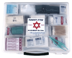 מזוודת עזרה ראשונה אונברסאלית דגם 30 SOS