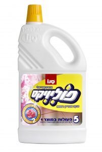 פוליויקס ניקוי והברקה לרצפה עם וקס
