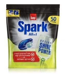 קפסולות מדיח ספארק 50