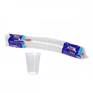 הנמל כוסות שתיה קרה 100 יחידות