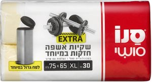 סנו סושי שקיות אשפה ריחניות חזקות במיוחד 30 יחידות