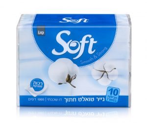 סנו סופט נייר טואלט חתוך