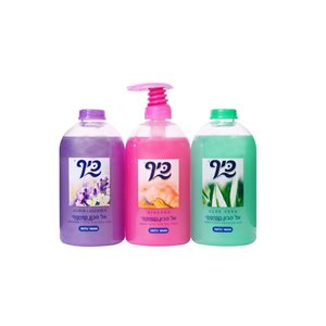 שלישיית סבון ידיים כייף בניחוחות שונים 500 מ"ל