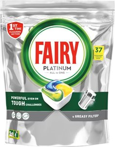 פיירי פלטניום 37 קפסולות למדיח