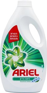 אריאל נוזל כביסה ניחוח הרים 2.36 ליטר
