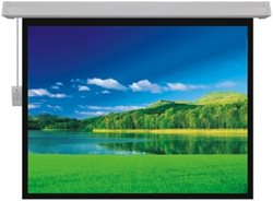 מסך חשמלי לתליית קיר או תקרה 305*305