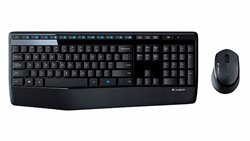 סט אלחוטי מקלדת ועכבר Logitech mk345