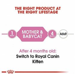 מזון רטוב מוס רויאל קנין לגורים בייביקט Babycat 195 גרם