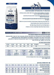 מונג' כלב מדיום סניור 12 ק"ג